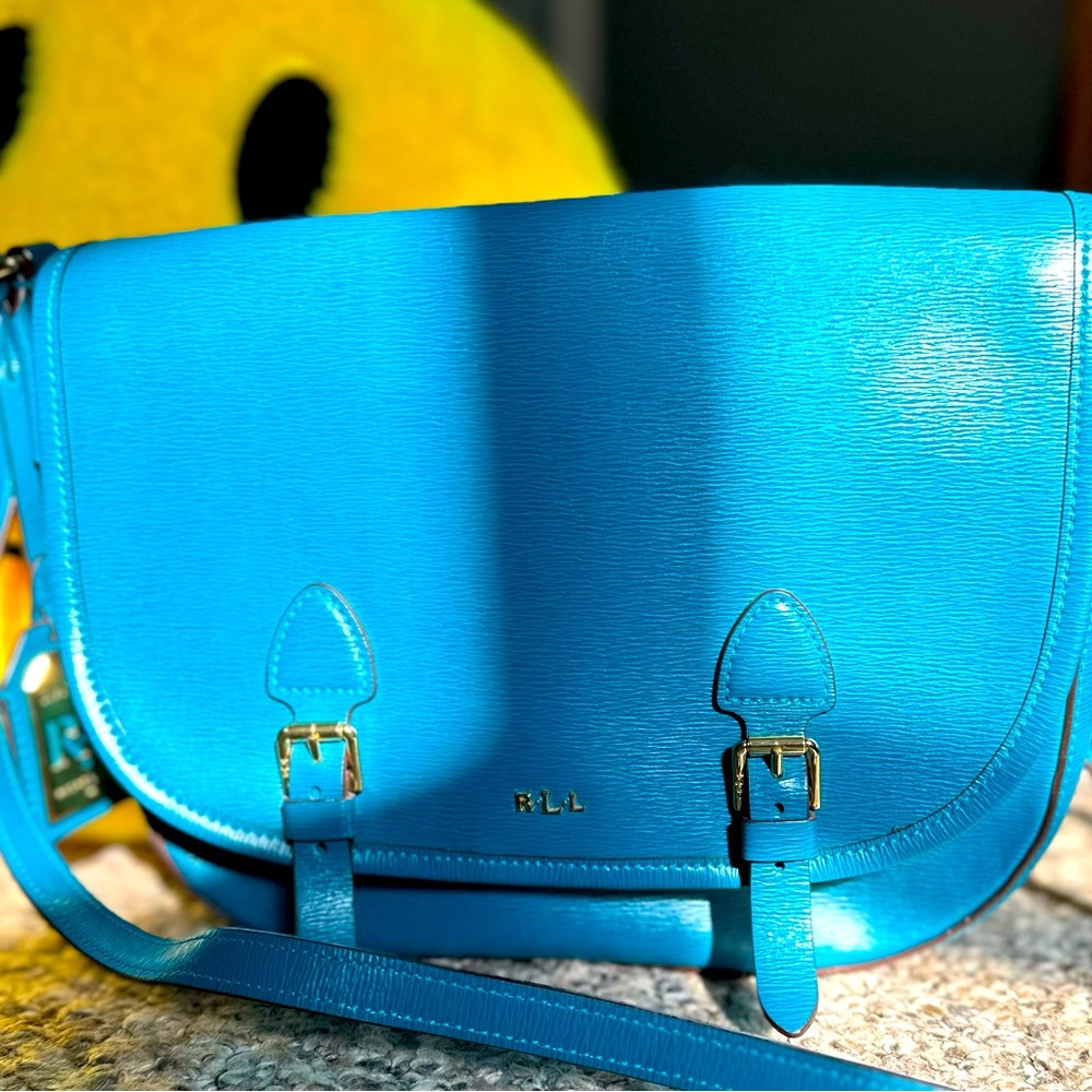 Ralph Lauren crossbody leather bag